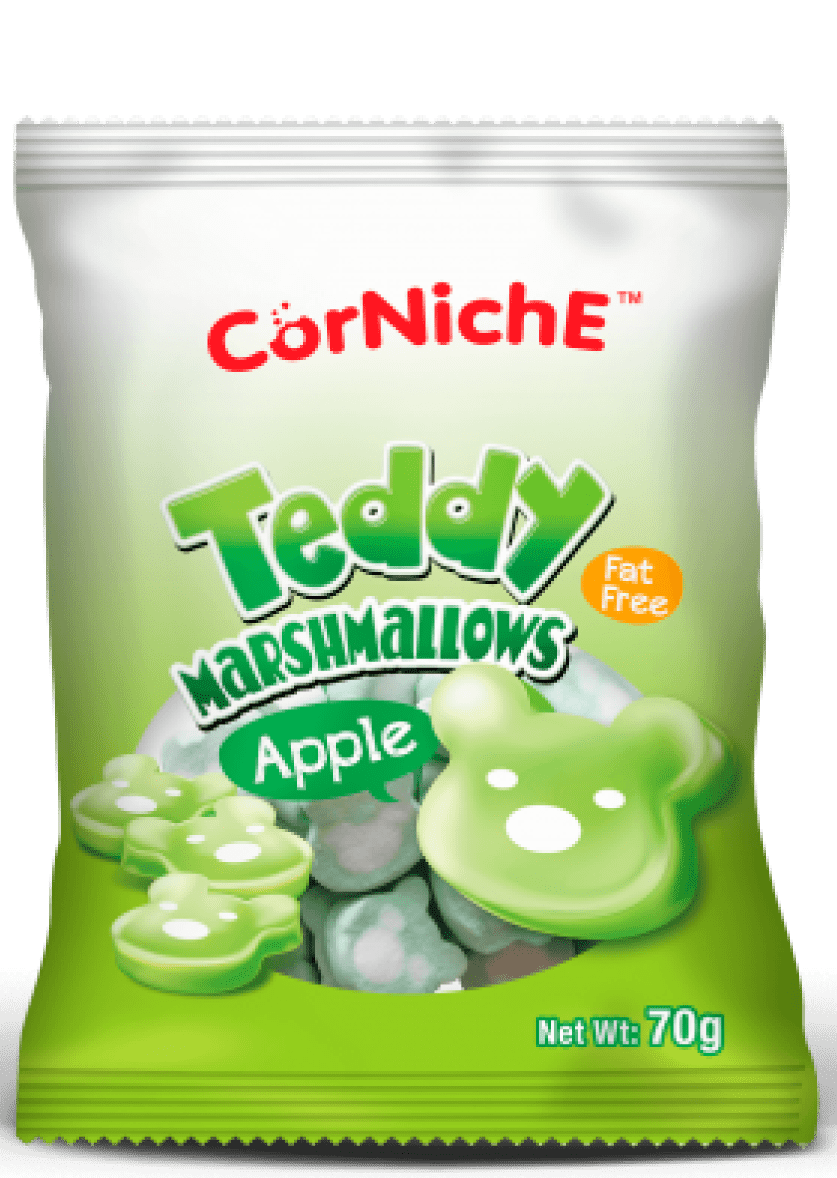 Teddy Marshmallow Apple 70g